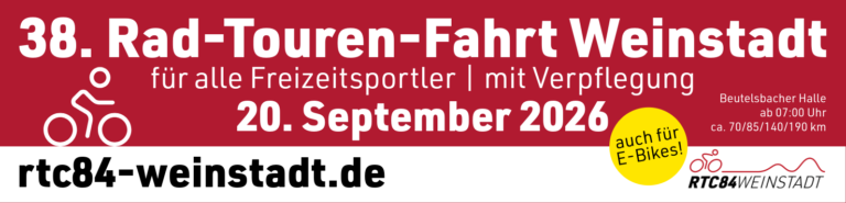 RTF Weinstadt Werbe-Bild Banner